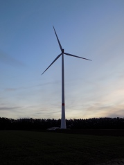 Windkraft-Anlage